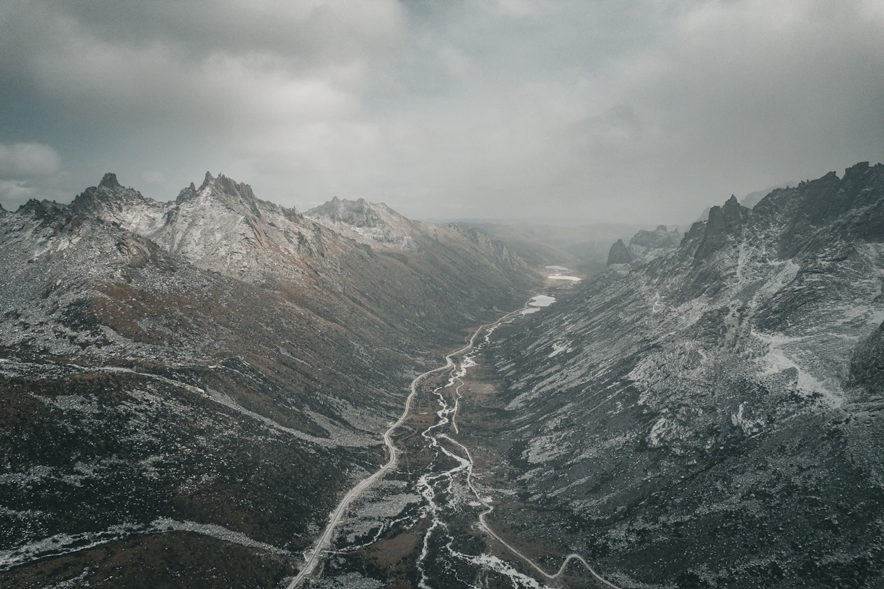 Snow mountains in west Sichuan