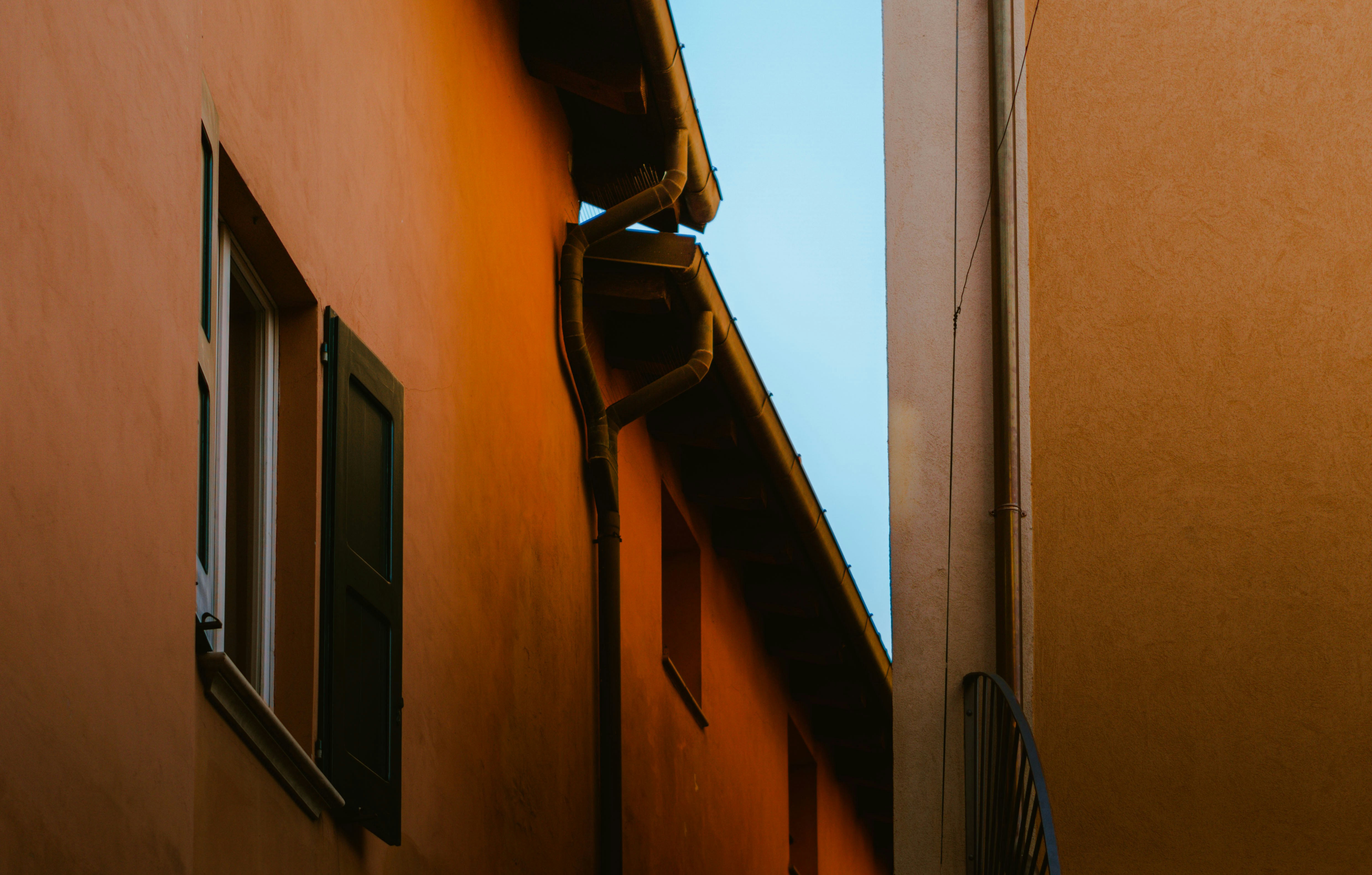 a view of a building from the outside