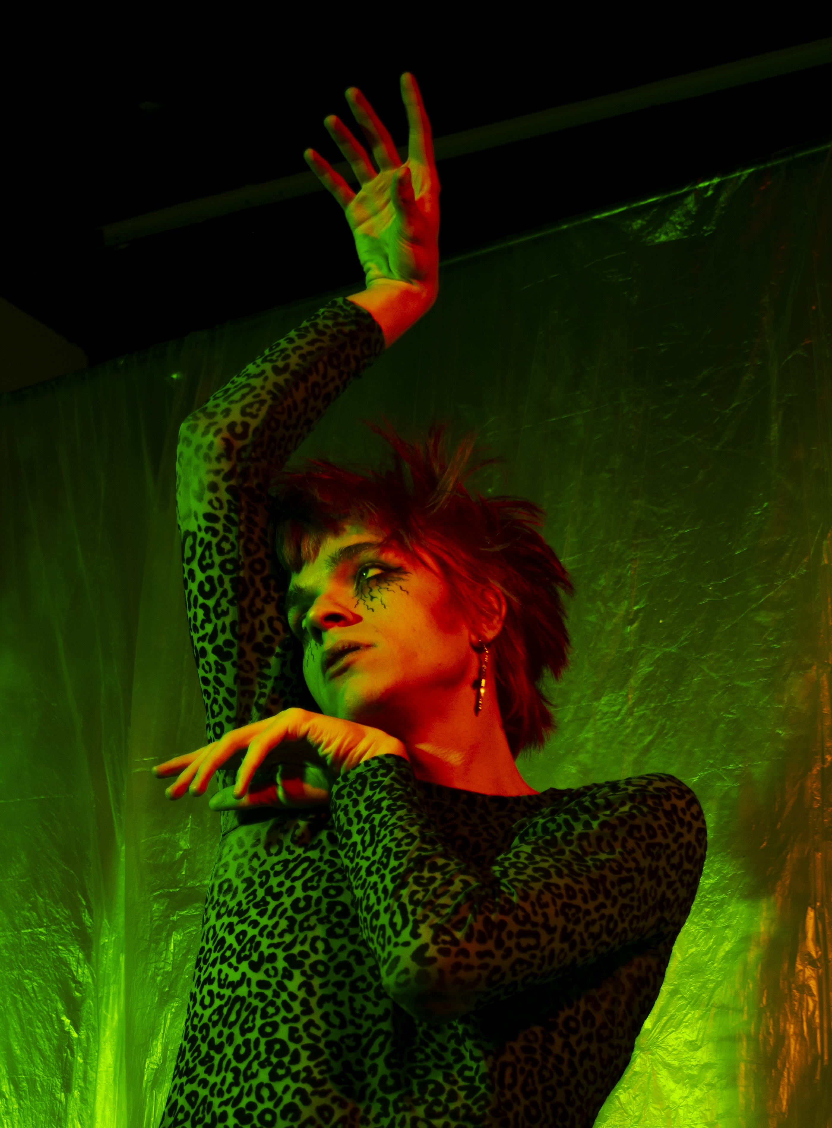 woman wearing yellow long-sleeved dress under white clouds and blue sky during daytime