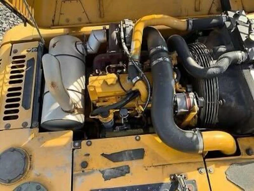 Close-up of a powerful Panther diesel generator with metallic textures and yellow-black branding.
