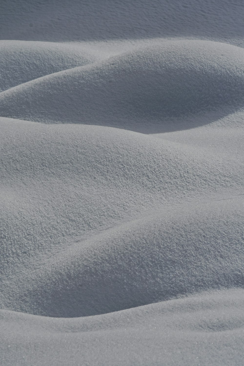 a close up of a snow covered ground
