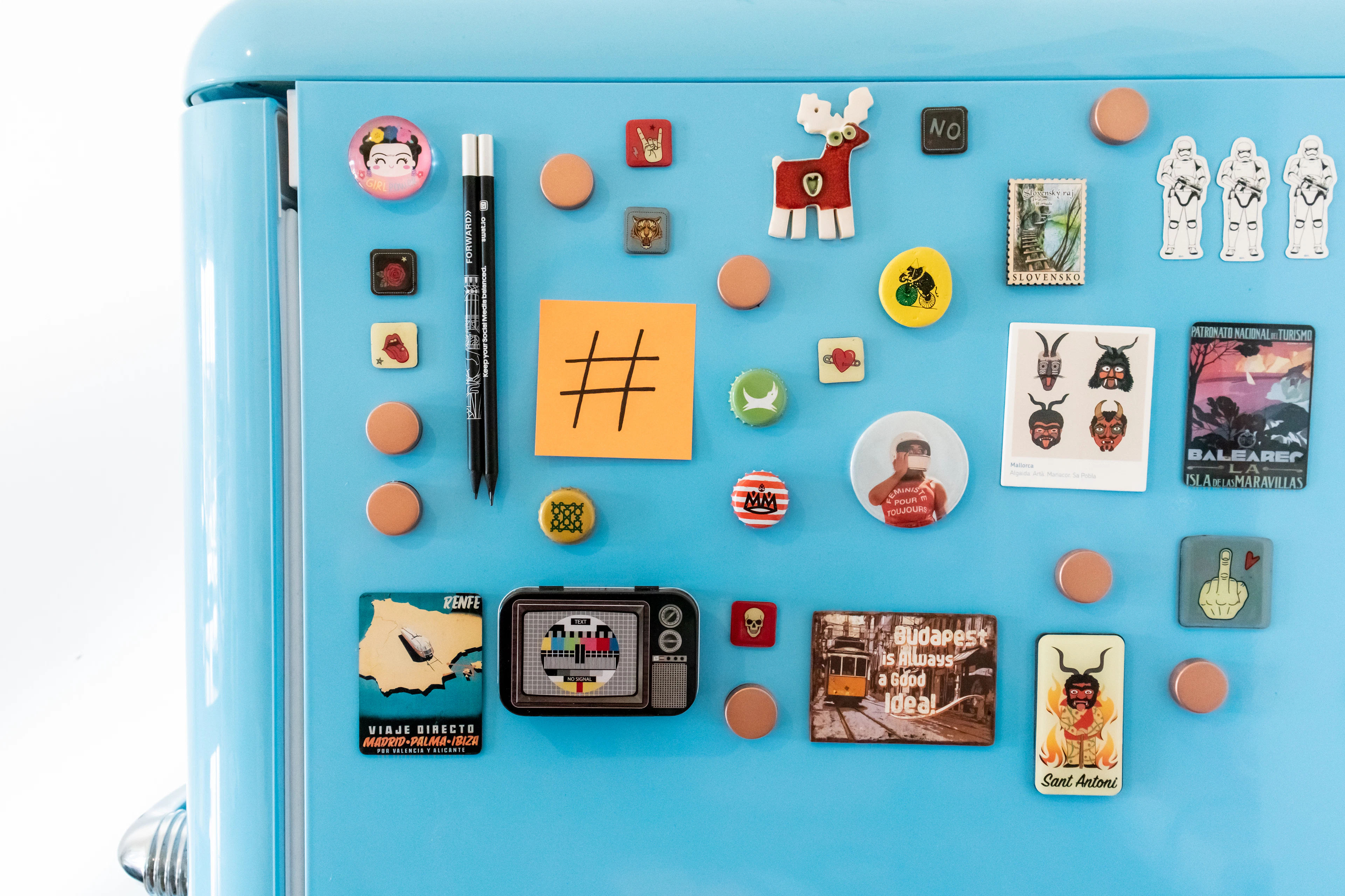 Printed Acrylic Fridge Magnet – view 3