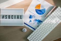 a keyboard and a mouse on a desk
