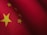 a close up of the flag of china