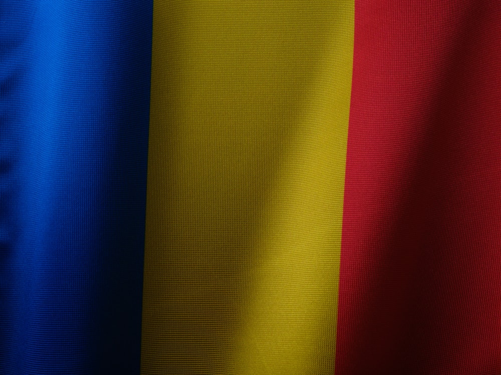 a close up of the colors of a flag