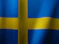 a close up of the flag of sweden