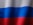 a close up of a red, white and blue flag