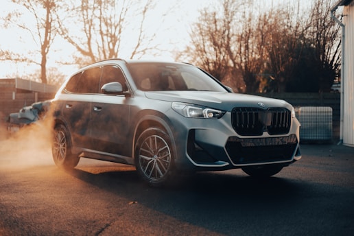 A gleaming SUV freshly detailed with spotless windows and polished paint.