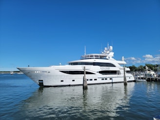 A beautifully arranged display of bespoke baby and toddler equipment on a super yacht.