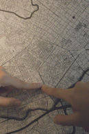 A stylized map of New Jersey highlighting various counties and highways.