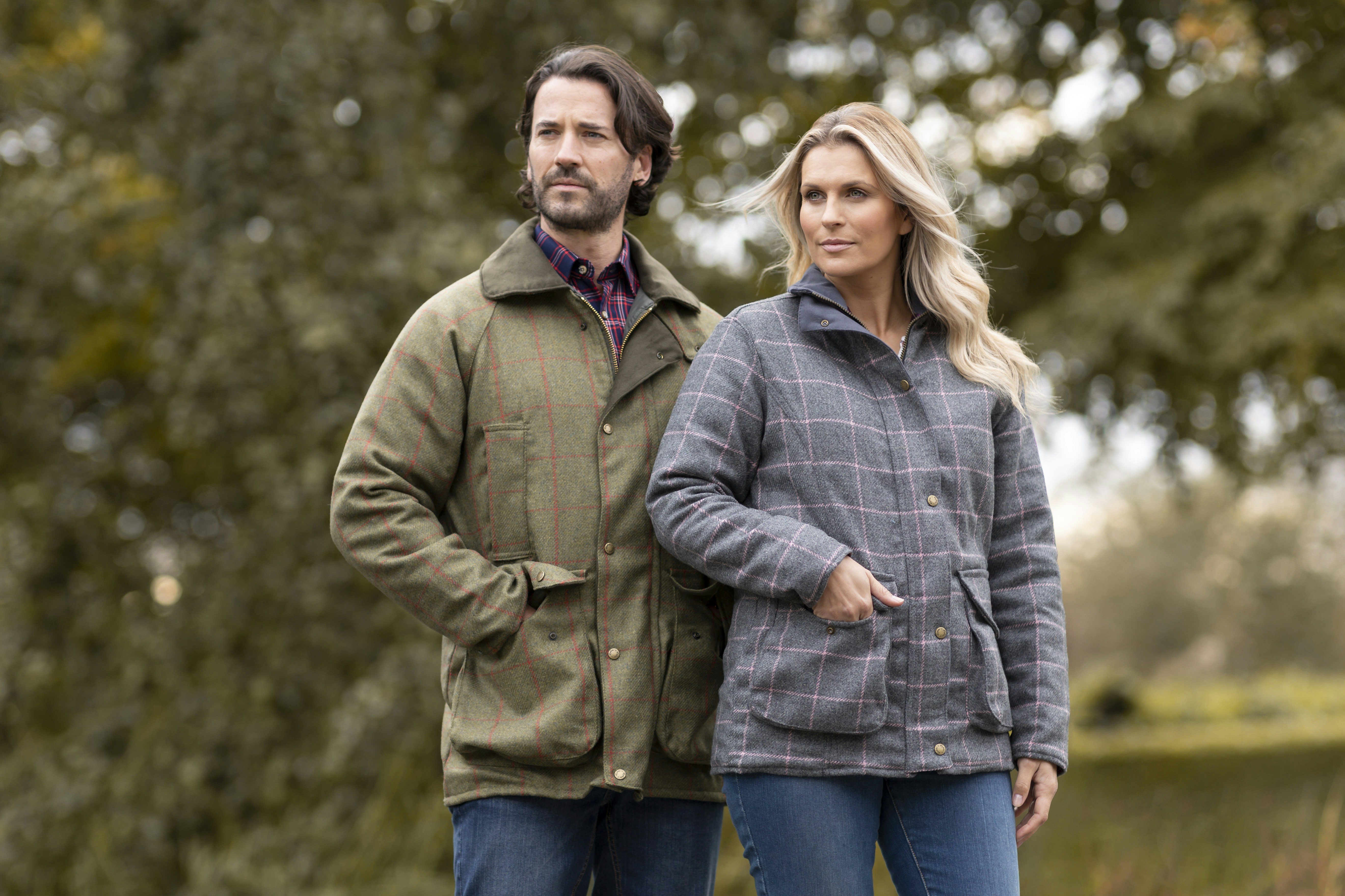 a man and a woman standing next to each other