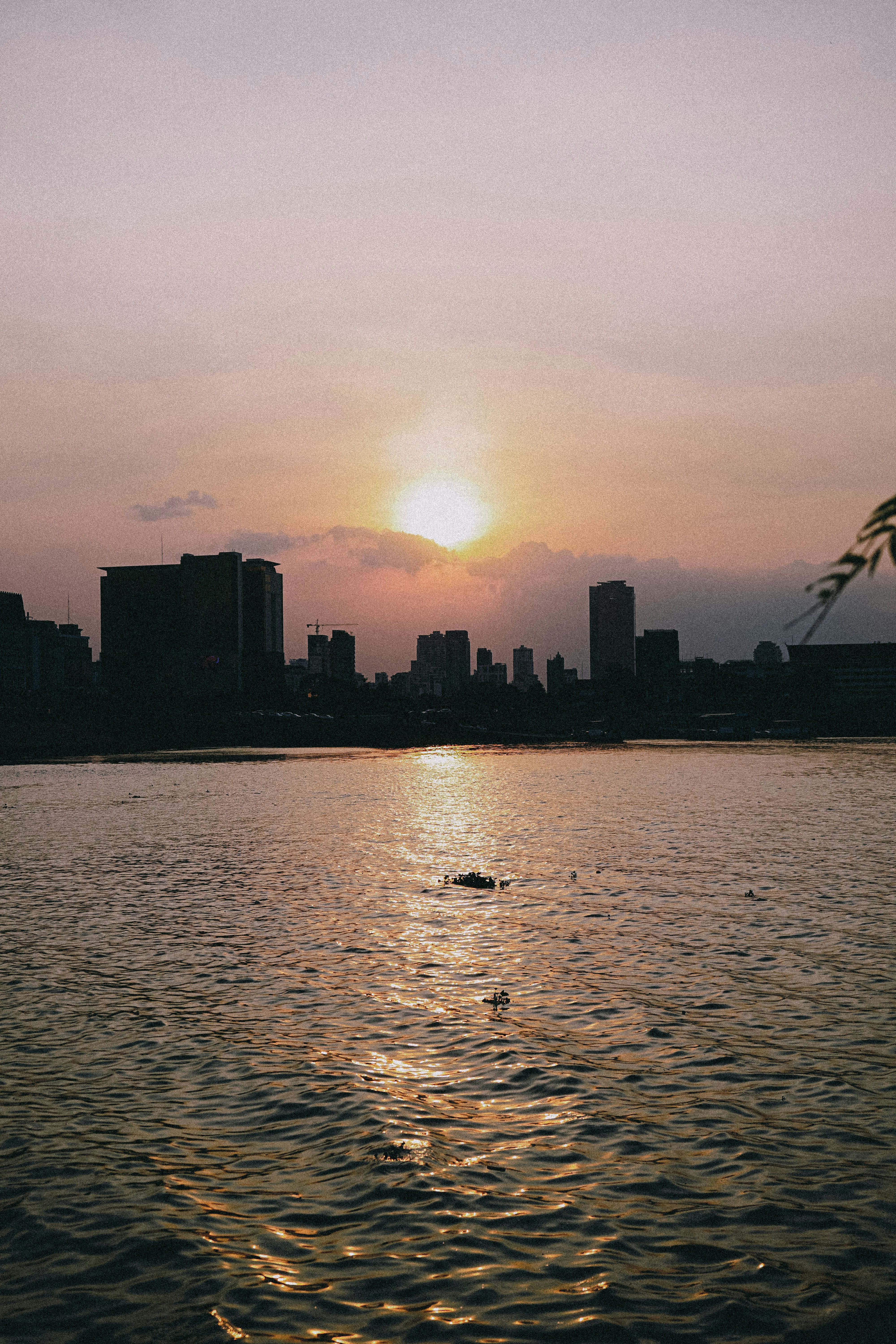 Lagos at Dusk photography preview — warm sunset over Lagos skyline with silhouettes