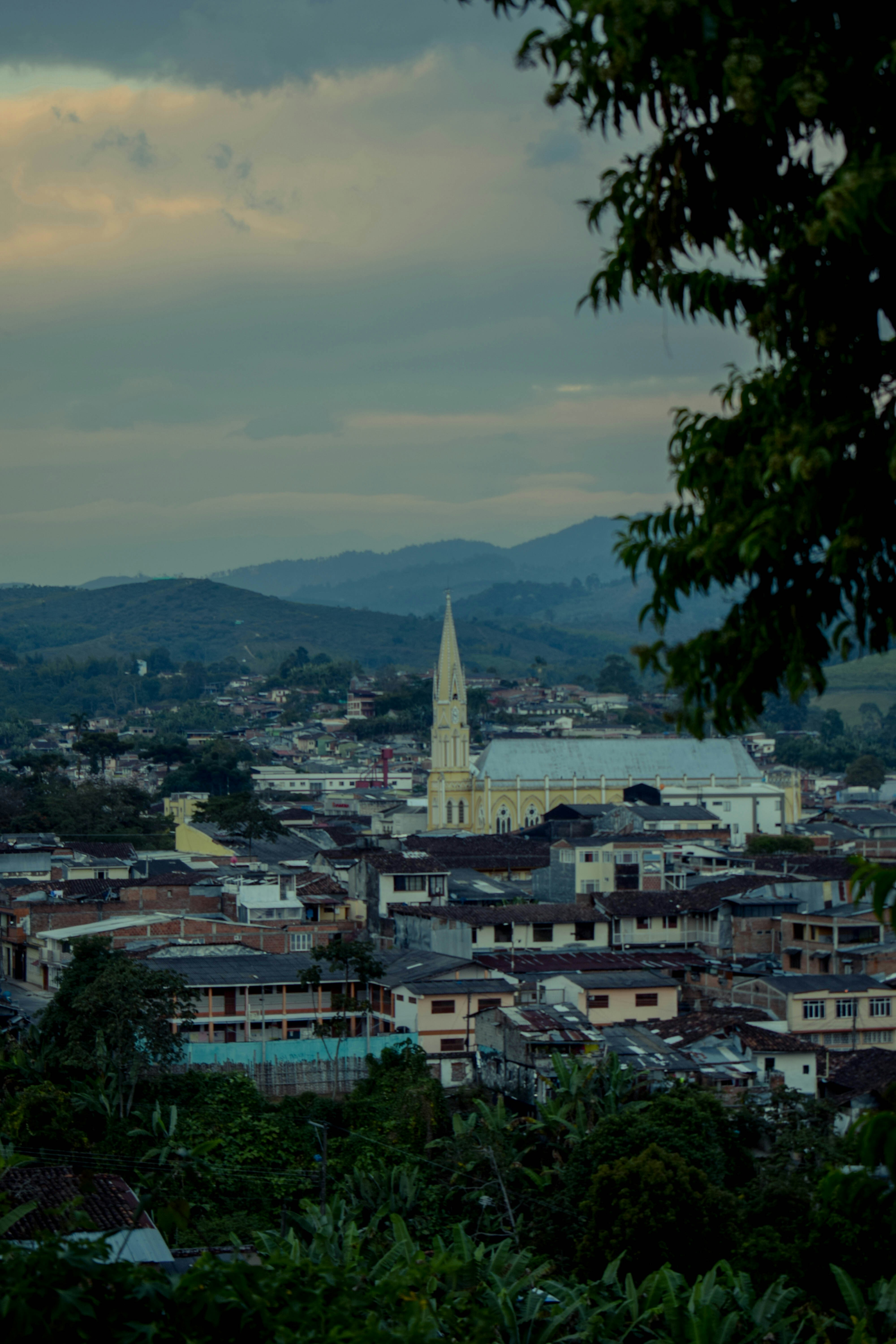 A view of a city with a clock tower photo – Free City Image on Unsplash