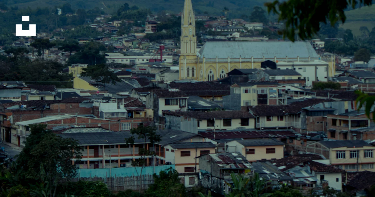 A view of a city with a clock tower photo – Free City Image on Unsplash