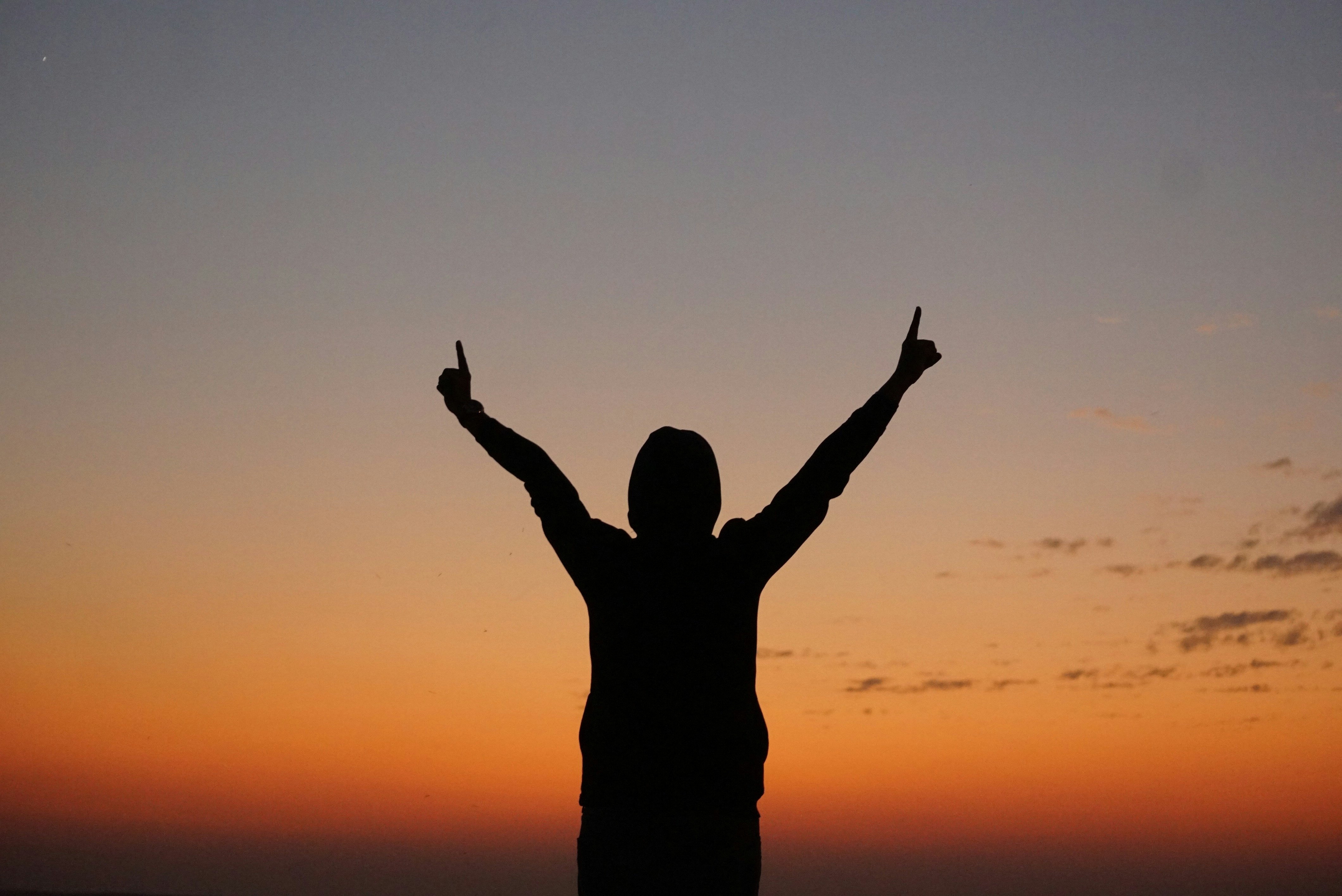 of a person feeling relieved and empowered - EMDR therapy Ohio