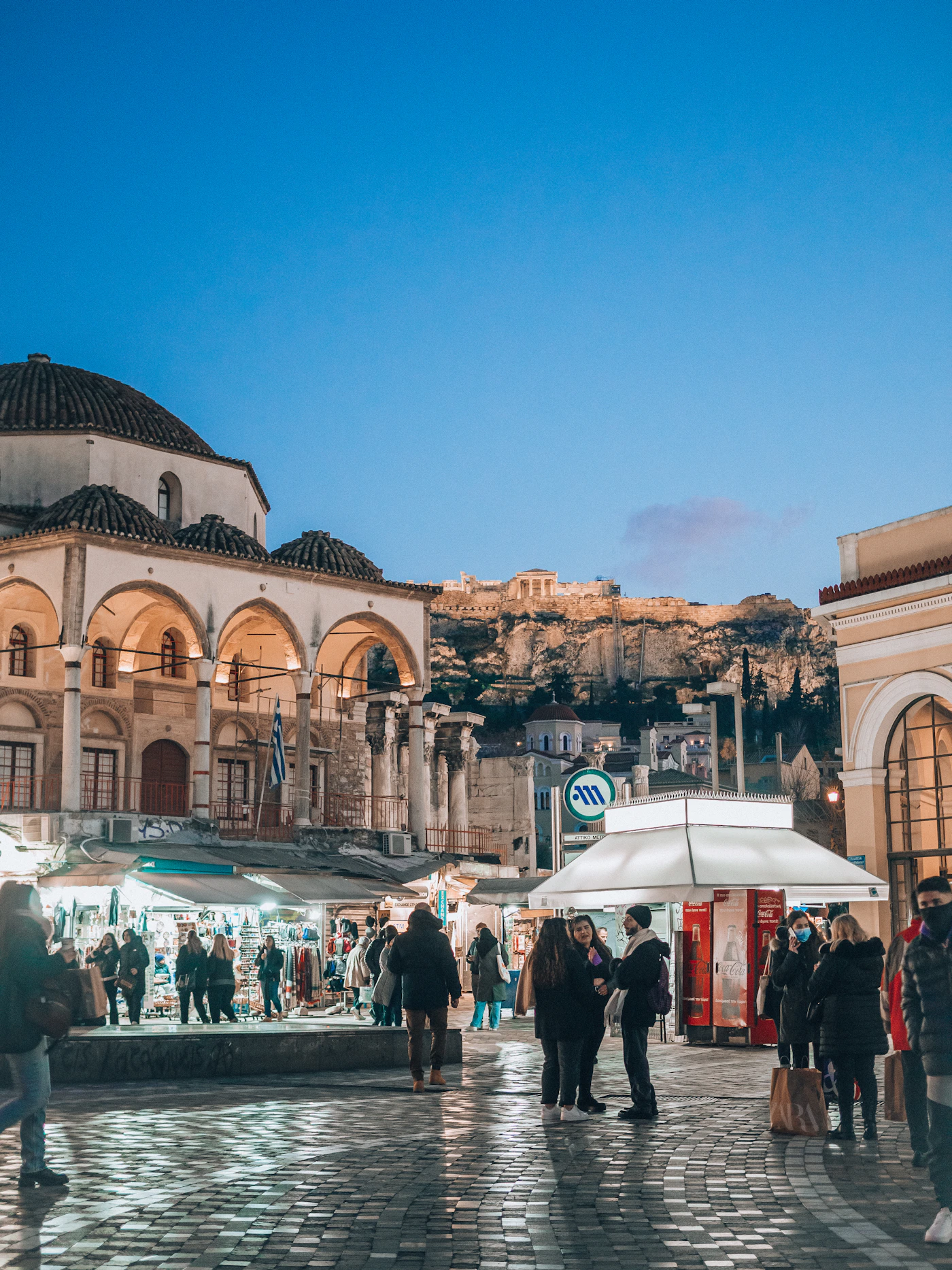 Monastiraki Square in Athens