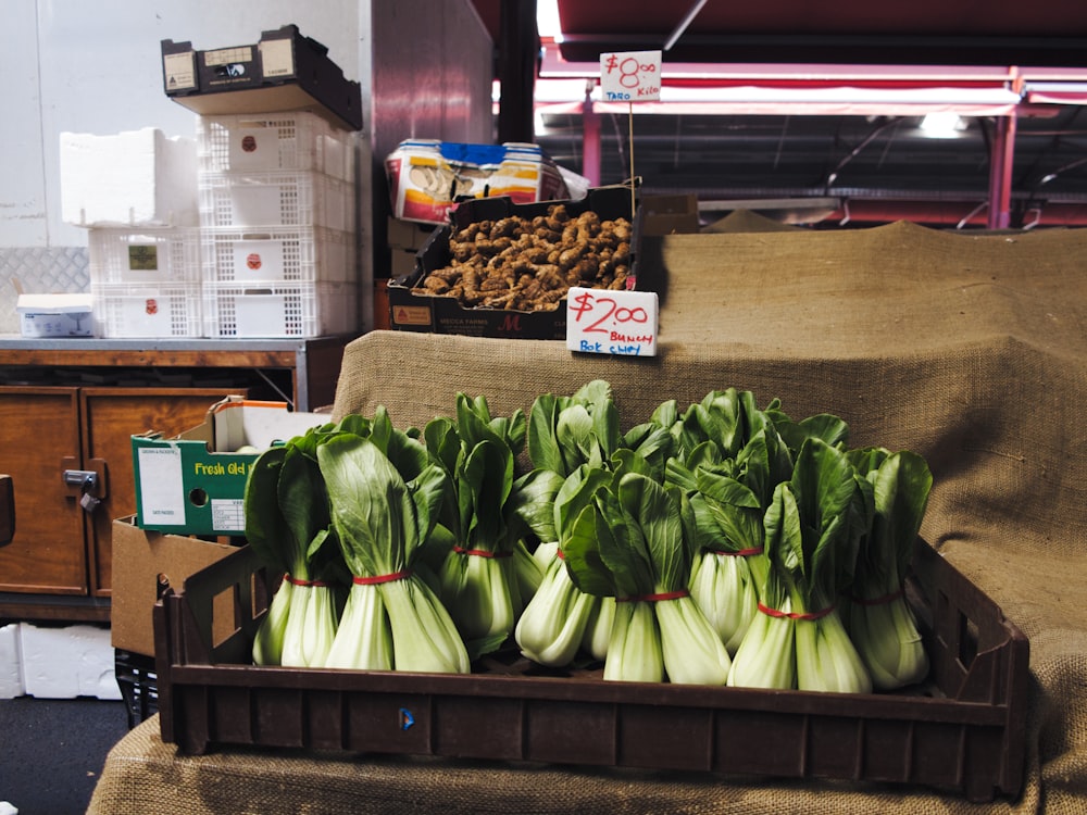 a bunch of vegetables that are on a table