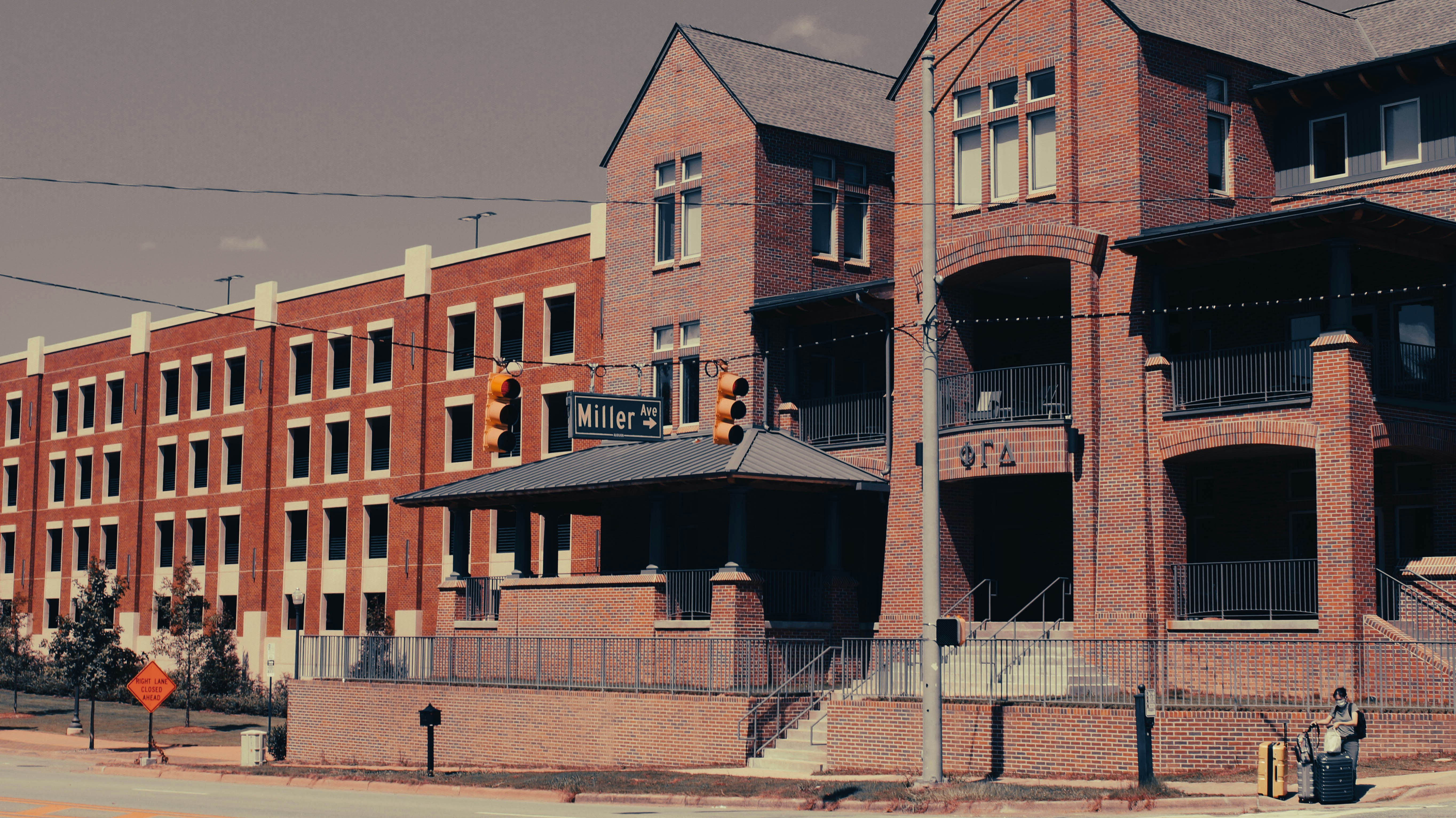 College campus building