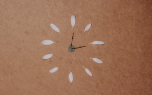 A serene image of a clock symbolizing fasting hours.