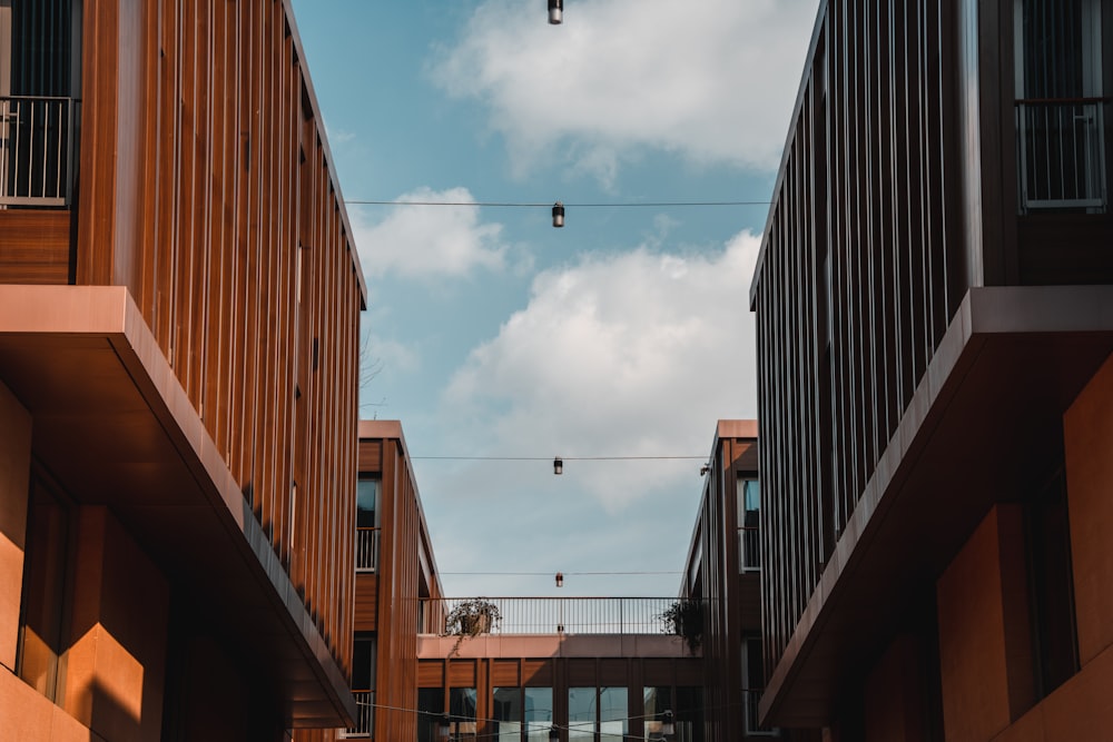 a couple of buildings that are next to each other