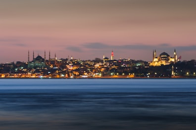View from the suite's balcony showing Istanbul's cityscape during daytime.