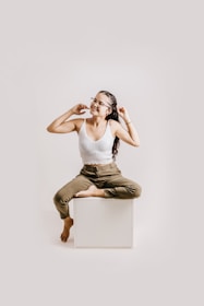 A relaxed client smiling while reviewing a clear, simple insurance plan with their advisor.