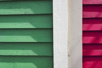 Close-up of vinyl siding panels showcasing texture and color variety.