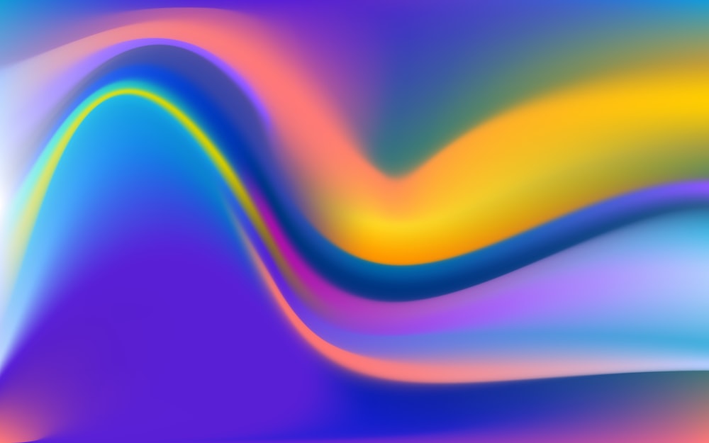 a colorful background with a wavy design