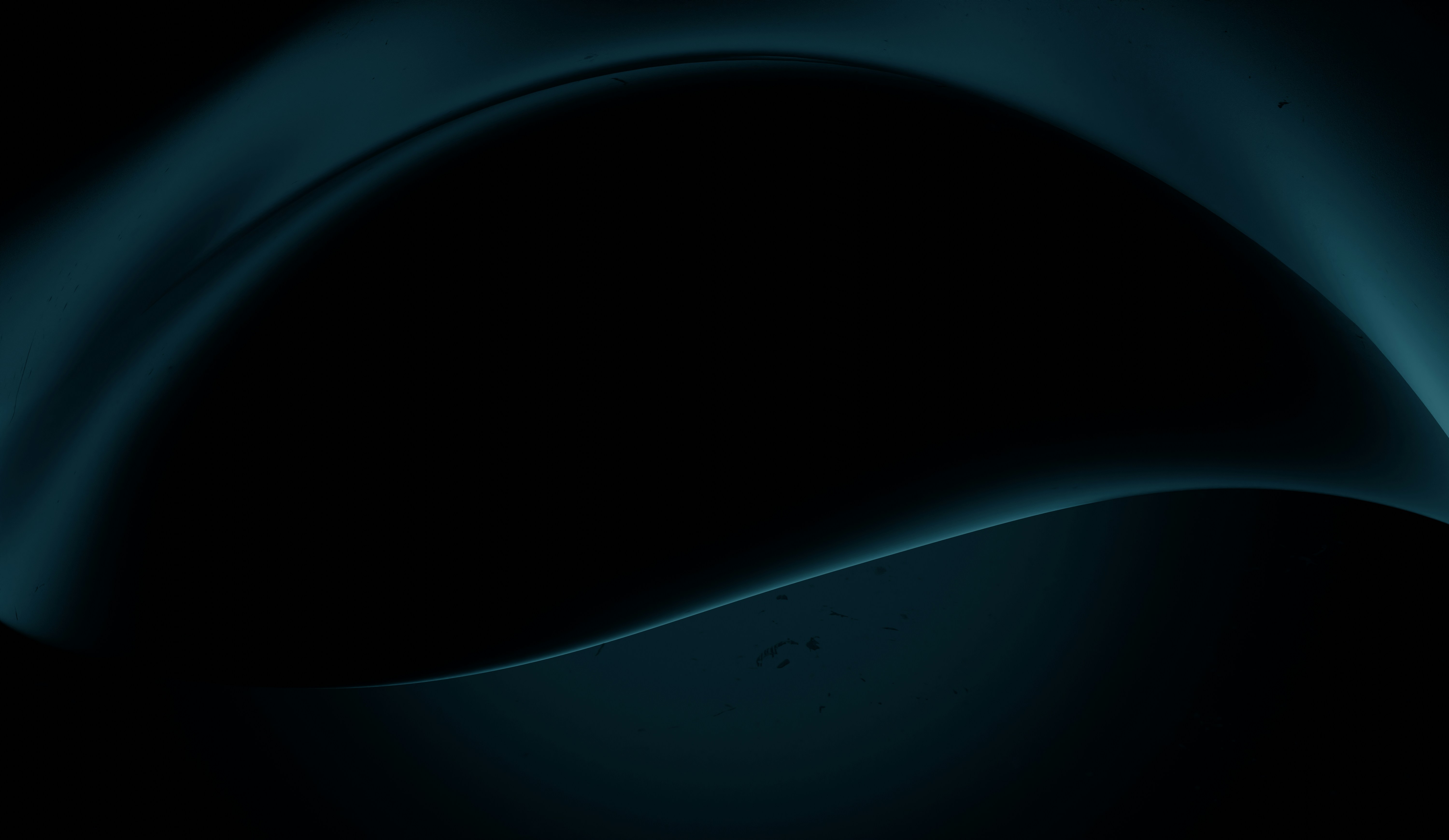 a black and blue background with wavy lines