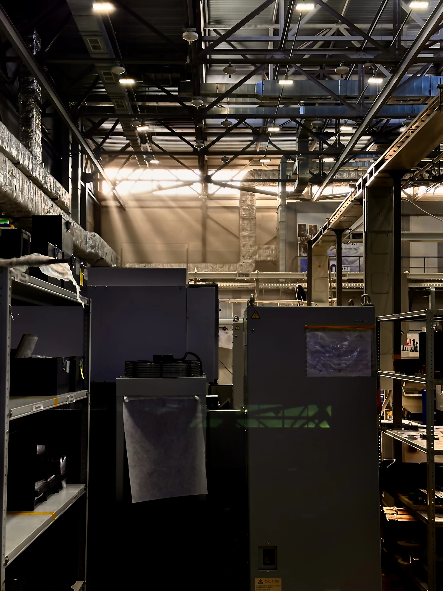 Industrial assembly area lighting