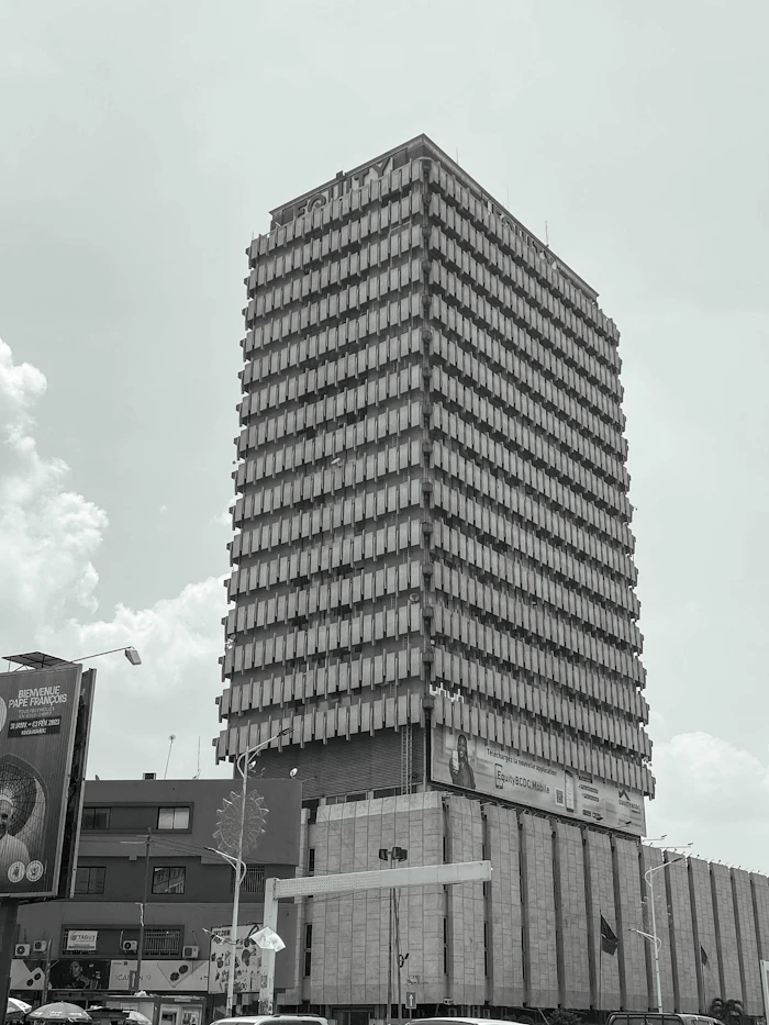 Immeuble de grande hauteur à Kinshasa