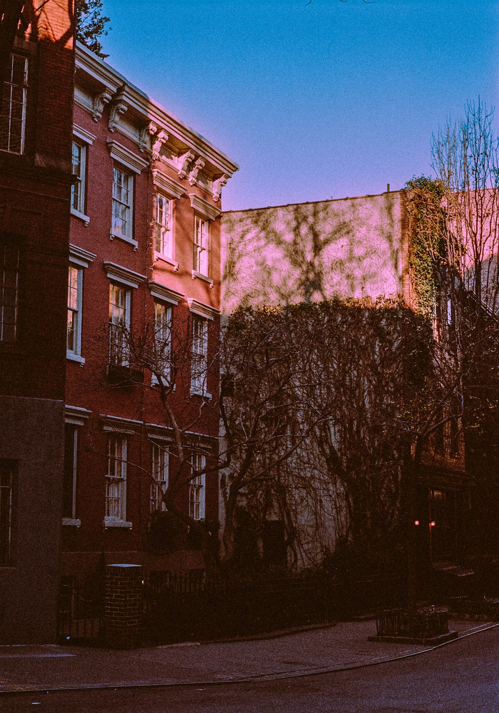 a building with a clock on the side of it