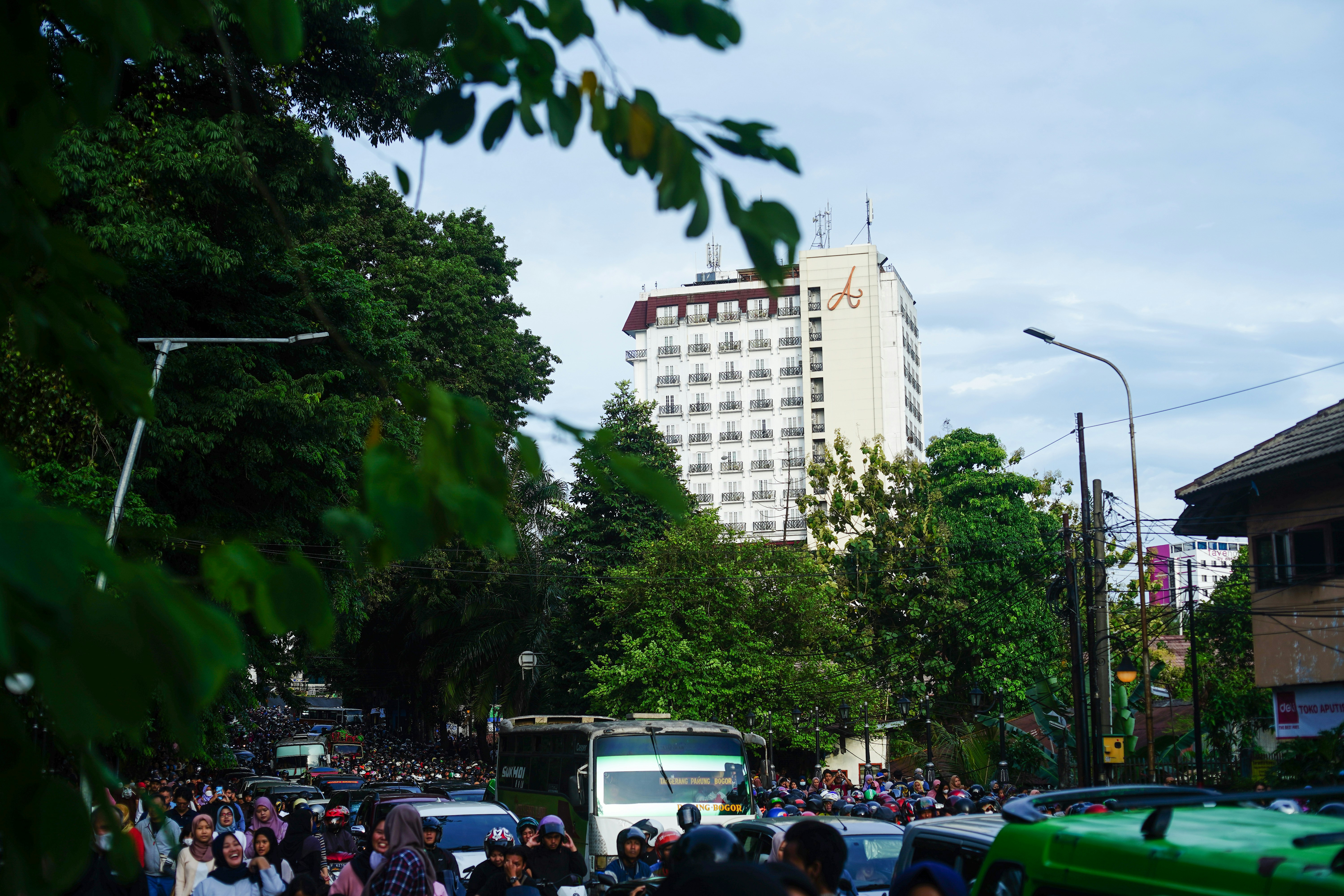 busy hotel