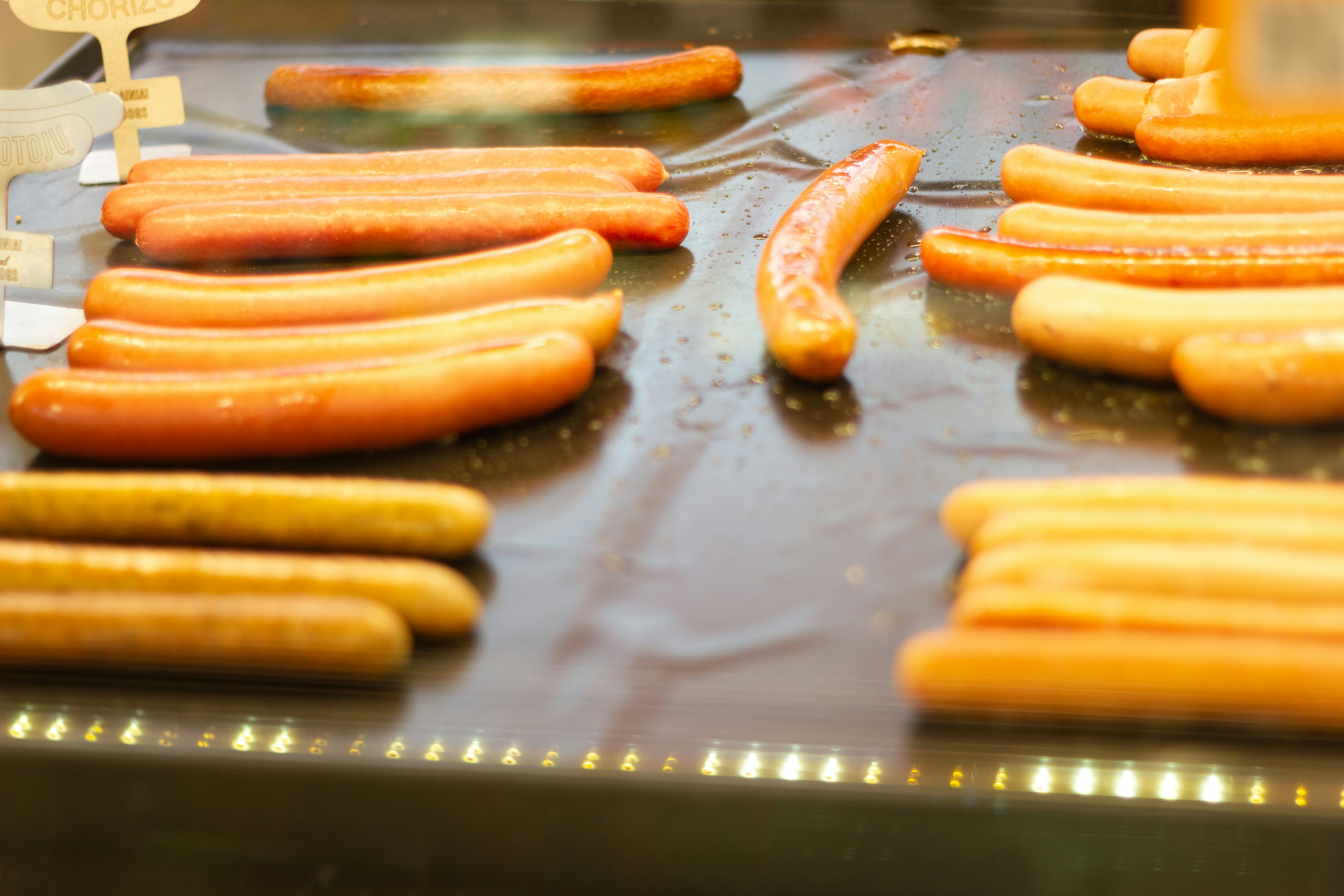 A vibrant and healthy-looking veggie dog.