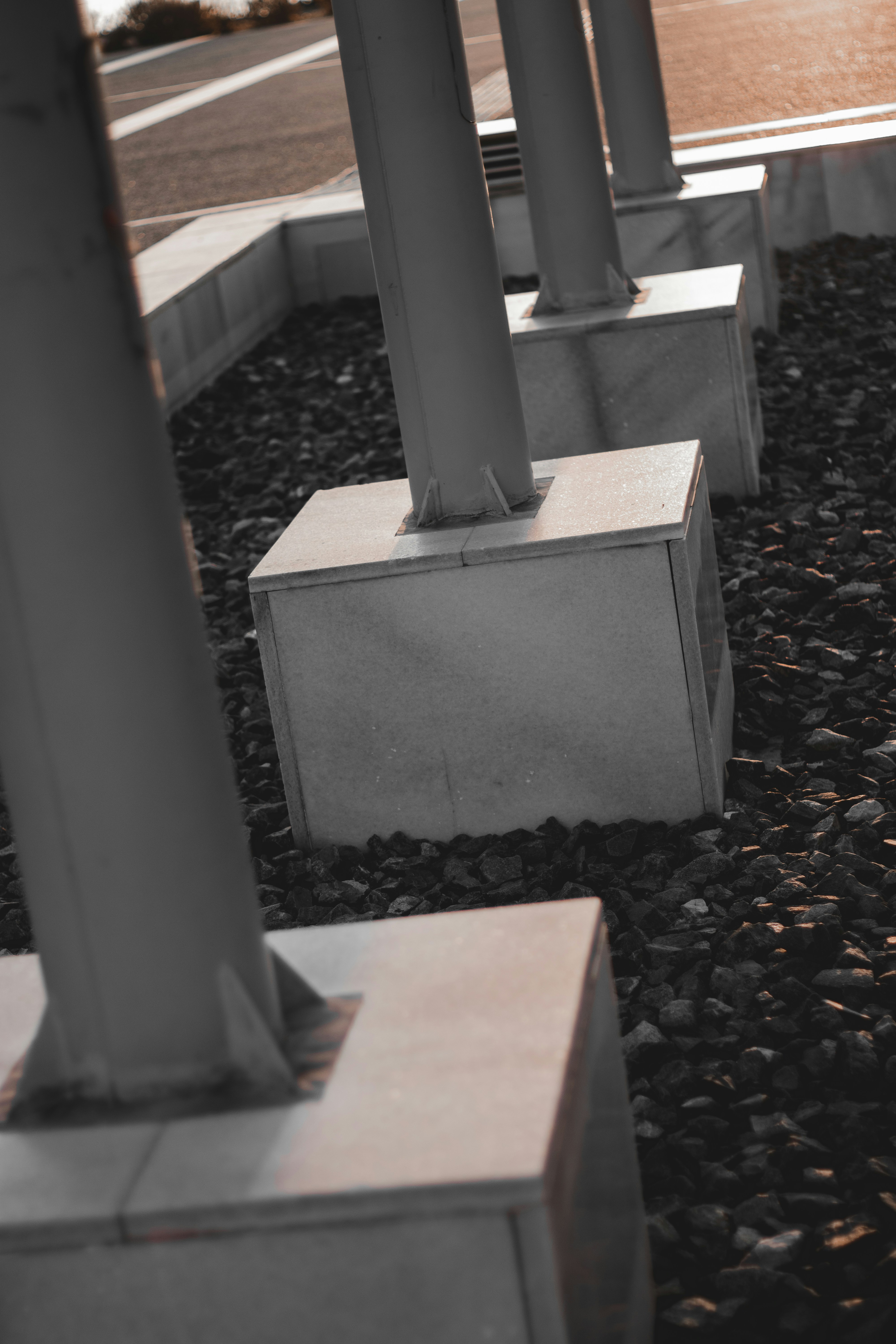 Postes Pedestais resistentes