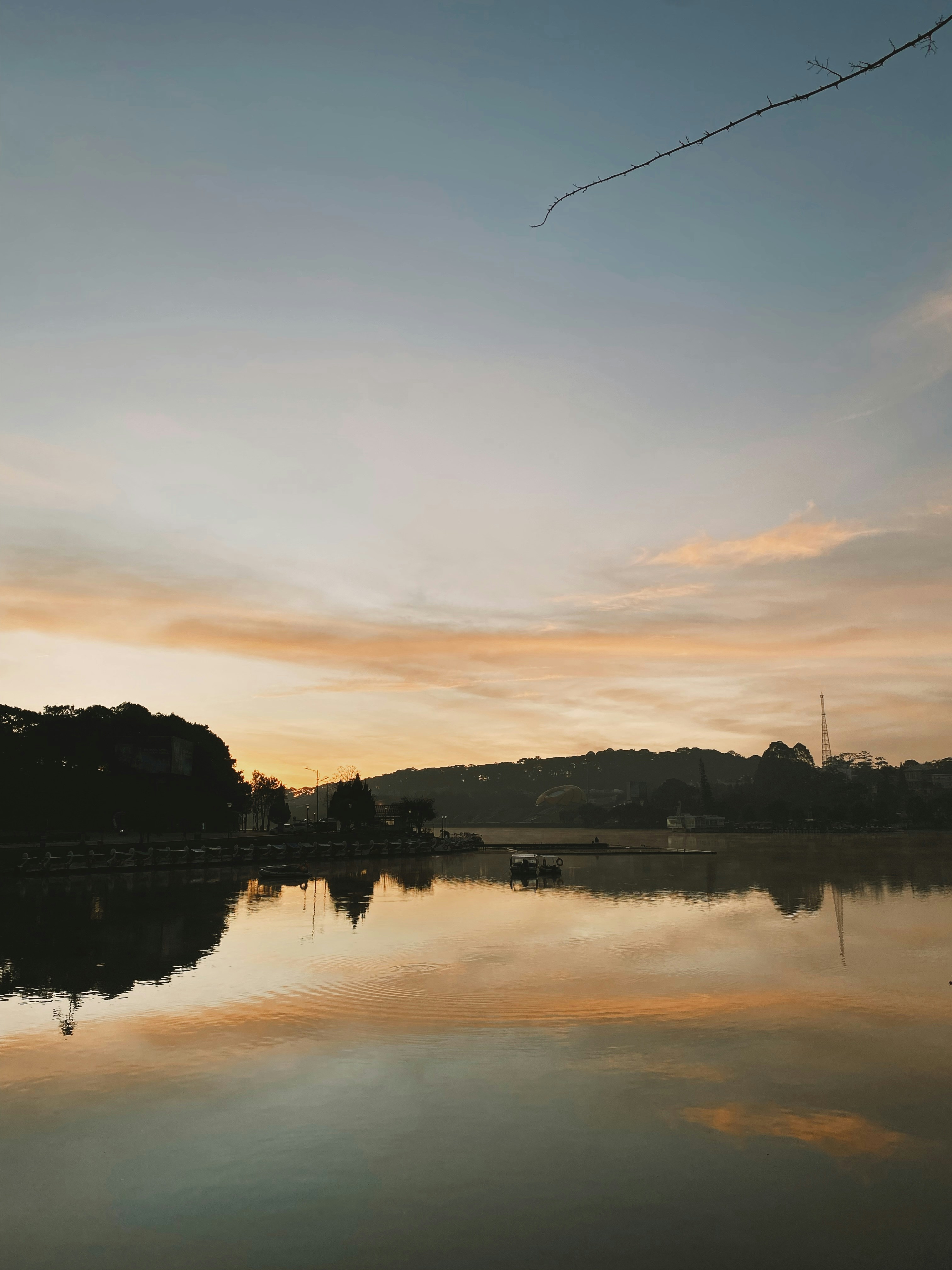 Serene Lake Reflection