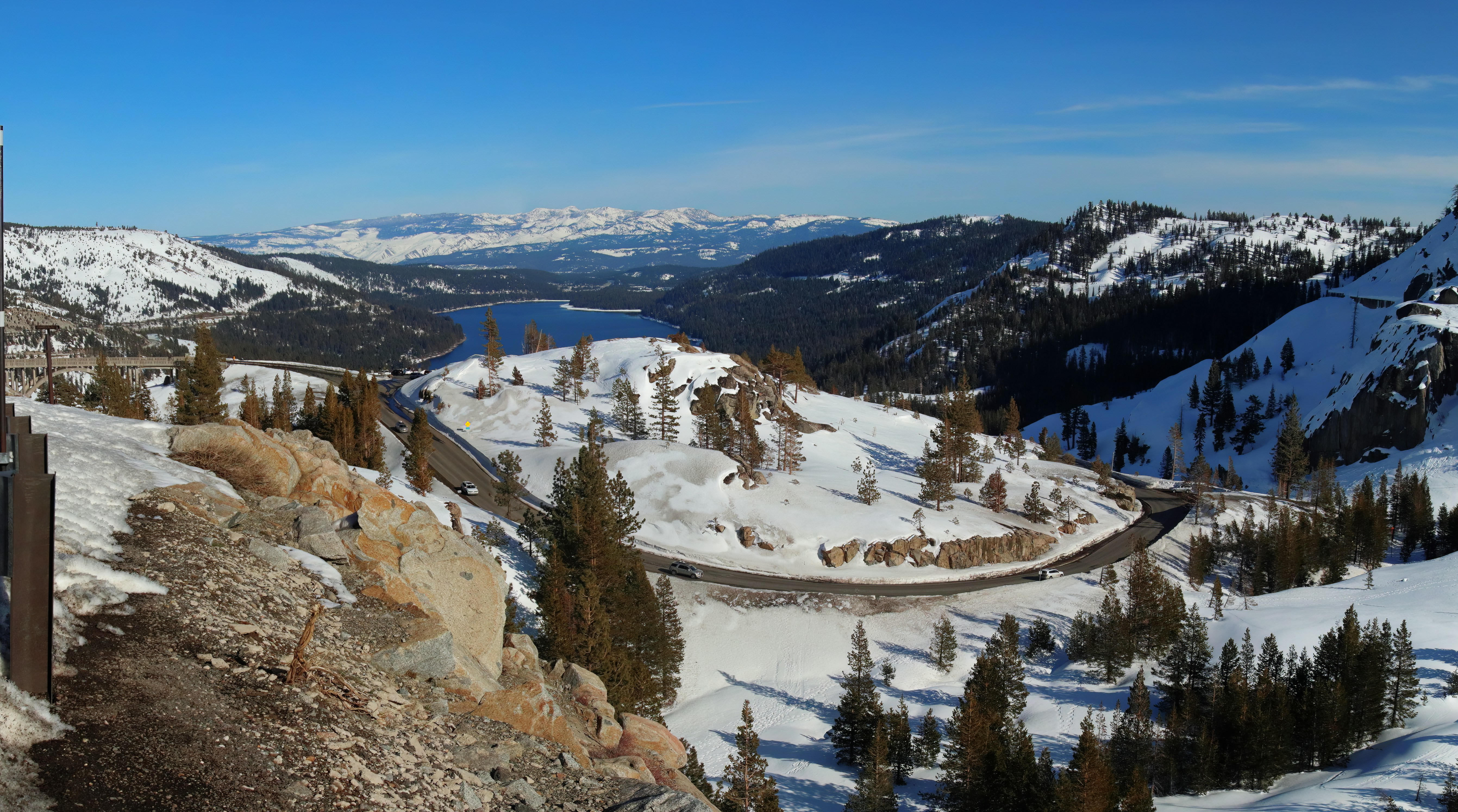 Donner Pass in winter