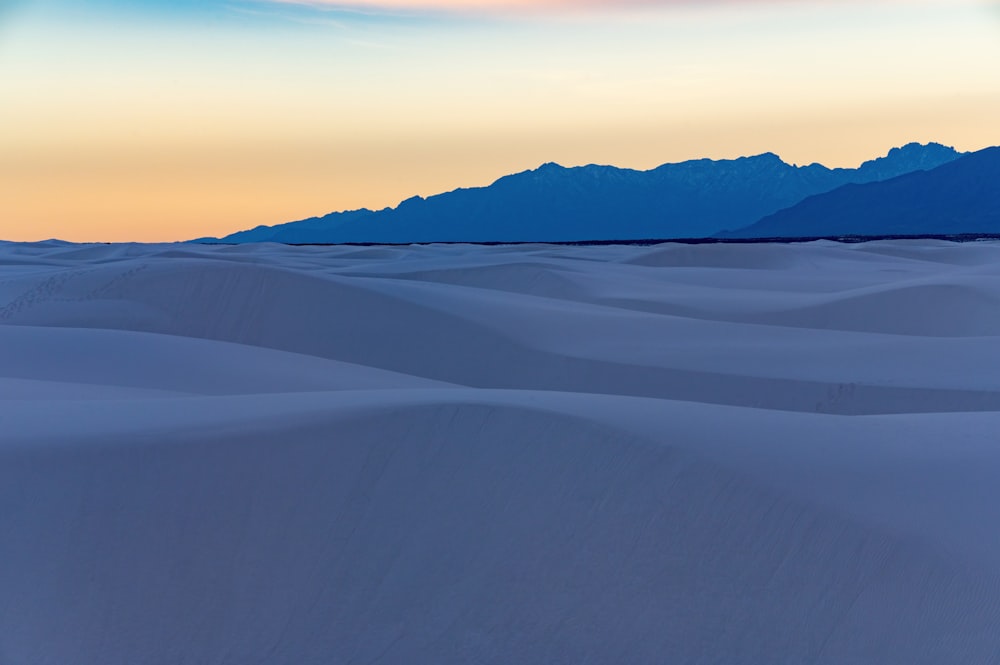 a view of a mountain range in the distance