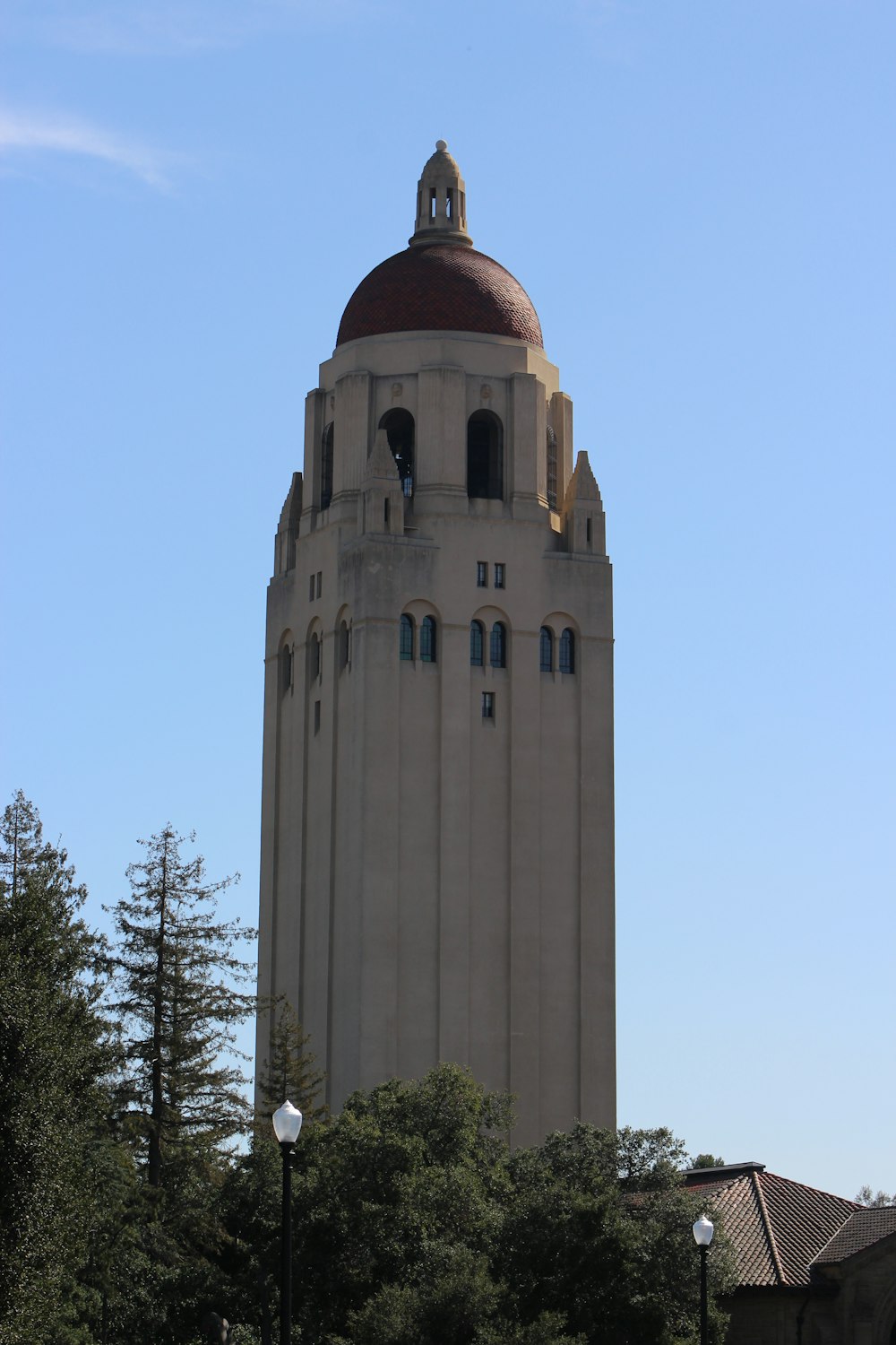 a tall building with a dome on top of it