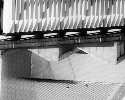 Abstract dark architectural lines symbolizing political power structures.