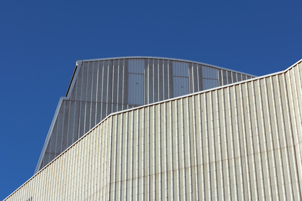 a building with a clock on the side of it