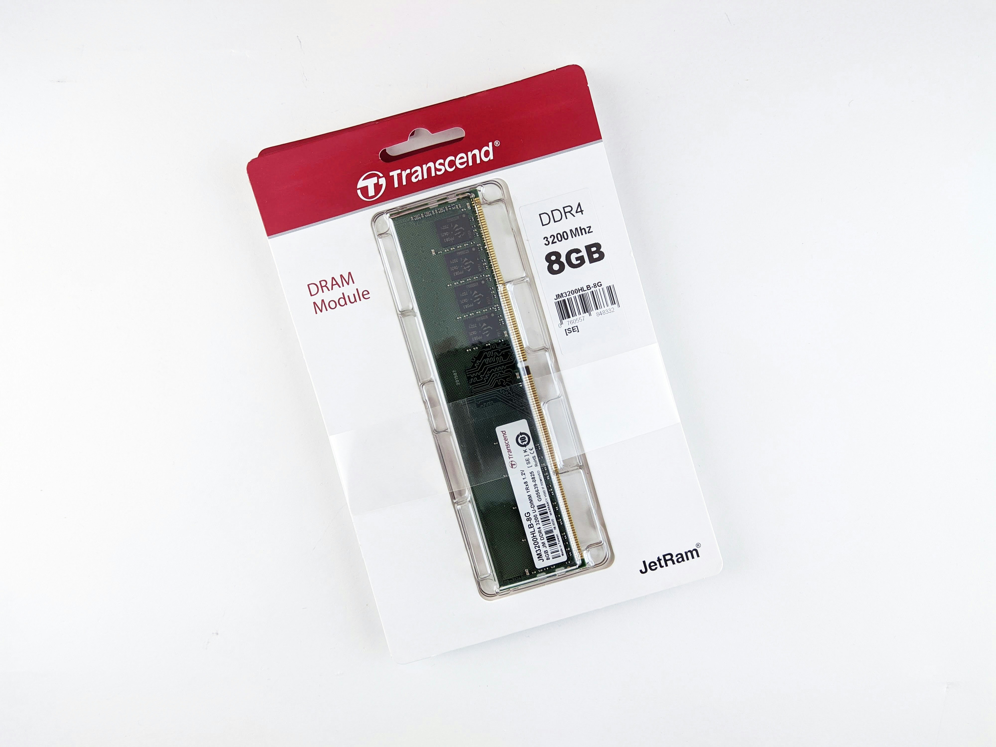 8GB DDR4 SO-DIMM RAM stick for laptop upgrade on dark surface