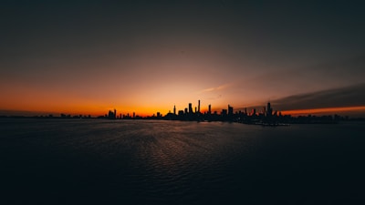 A serene city skyline at sunset, symbolizing growth and opportunity.