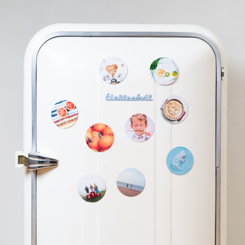 round fridge magnets