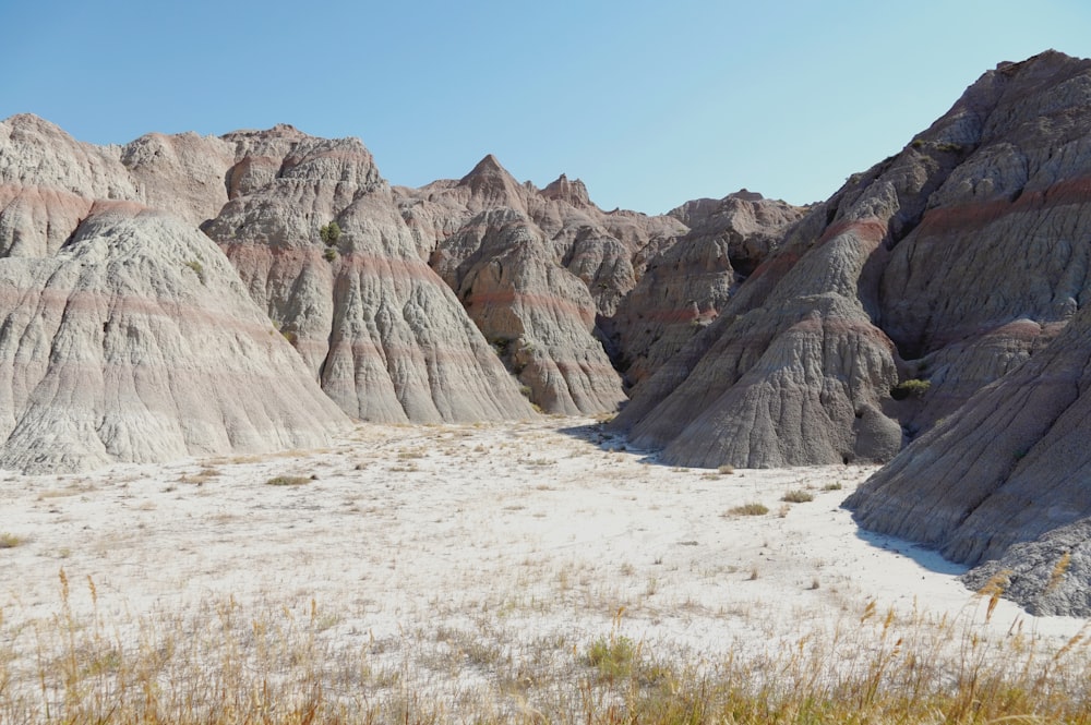 a group of hills that are next to each other