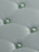 a close up of a metal surface with a lot of bubbles