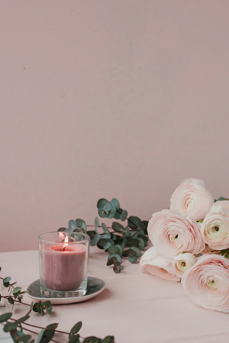 Geranio y Agua de Rosas — candle