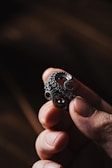 Close-up of a handcrafted item showcasing its quality and design.