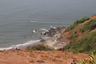 A scenic view of the beaches in Gunungkidul.