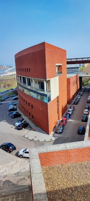 The exterior of Delany's healthcare building on a sunny day.